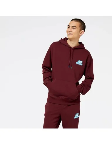NB Essentials Stacked Rubber PO Hoodie